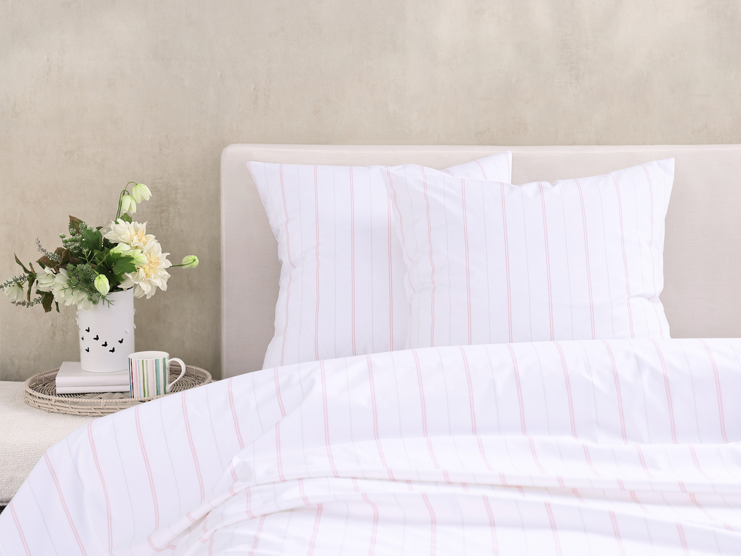 MM Linen | Cape Duvet Set | Pink | Optional Matching Extras image 2